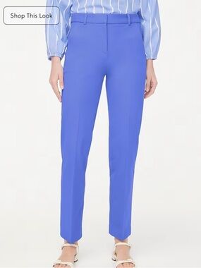 ❗️J. Crew Kallie Straight-Leg Pants in Cool Lilac NWT $98!
